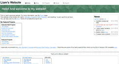 Desktop Screenshot of liamscode.net